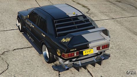 Mercedes-Benz 190E ASAP Rocky for GTA 5