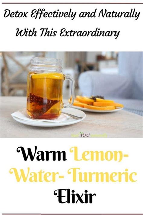 Detox Warm Lemon Water Elixir | HealYOUnaturally