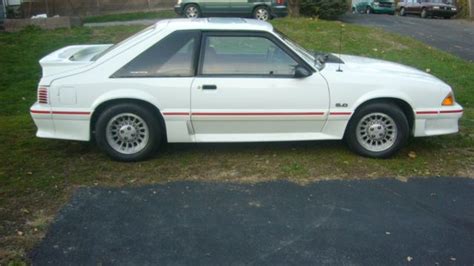 89 FORD MUSTANG GT THREE OWNER 63,000 ORIGINAL MILES UNMOLESTED MOTOR ...