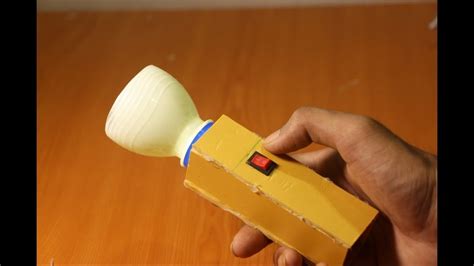 How To Make a Flashlight Using Cardboard - DIY Projects