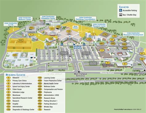 Va Palo Alto Campus Map – States Map Of The Us