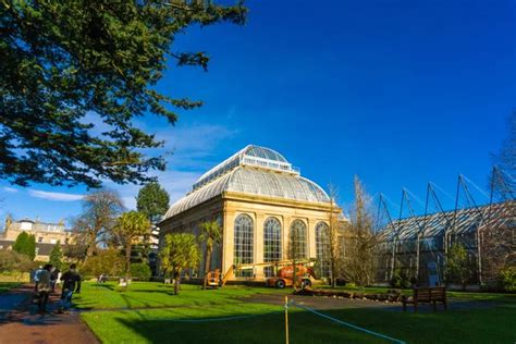 Glasshouse Royal Botanical Gardens Public Park Edinburgh Scotland ⬇ Stock Photo, Image by ...