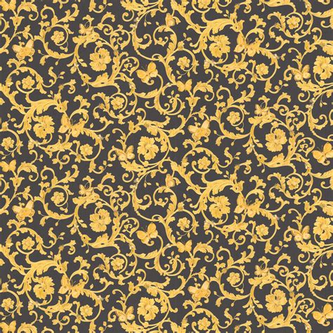Free download Ladybird Trail by Versace Black Gold Wallpaper Wallpaper [1000x1000] for your ...