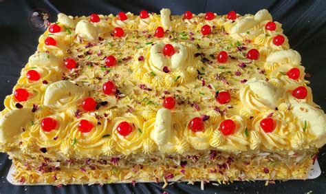 Very Moist Rasmalai Sheet Cake | 50 Servings Cake | Sheet Cake Decorating Hacks! - Aaichi Savali