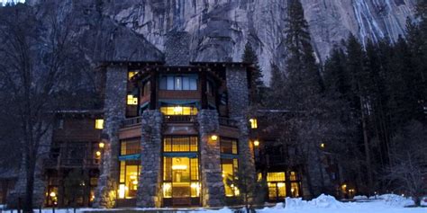 The Ahwahnee Hotel in winter in Yosemite NP - Photo by Mark Sedenquist Ahwahnee Hotel, Roadtrip ...