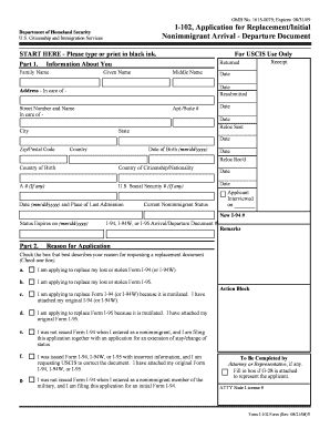 18 Printable i-94 form pdf Templates - Fillable Samples in PDF, Word to Download | pdfFiller