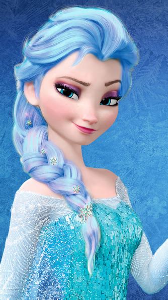 Elsa - Light Blue Hair Color - Frozen Photo (37178045) - Fanpop