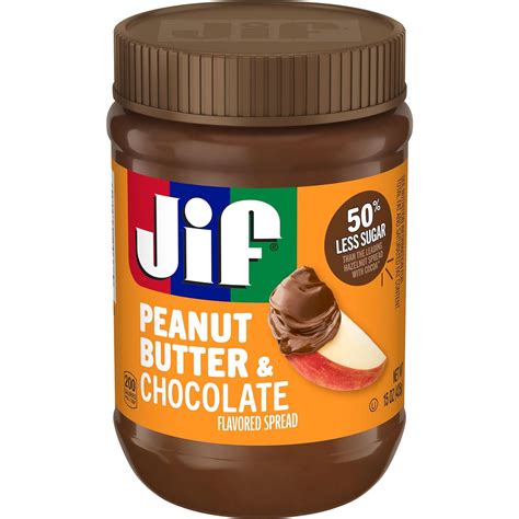 Amazon.com : Jif Chocolate Peanut Butter, 15 Ounce : Grocery & Gourmet Food