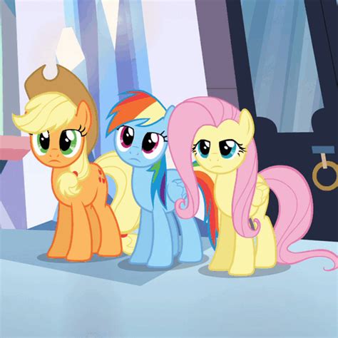 Applejack, Rainbow Dash, and Fluttershy surprised | My Little Pony: Friendship is Magic | Know ...