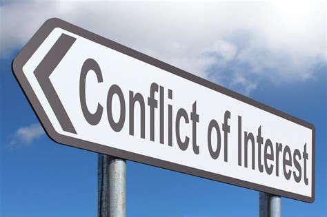 Conflict Of Interest - Free of Charge Creative Commons Highway Sign image