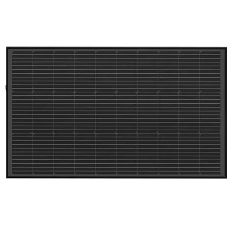 EcoFlow 100W Rigid Solar Panel | Renewable Power