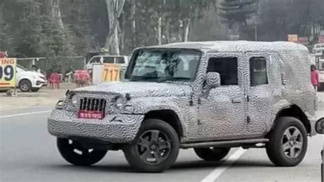 Mahindra's 5-door Thar to be called ‘Armada’? SUV could get one of ...