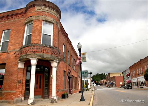 "Downtown Vassar" by Mike Sonnenberg | Redbubble