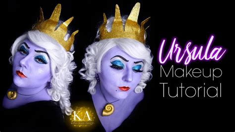 Ursula Makeup Tutorial - YouTube