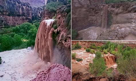 Flooding forces 200 evacuations near Grand Canyon waterfalls