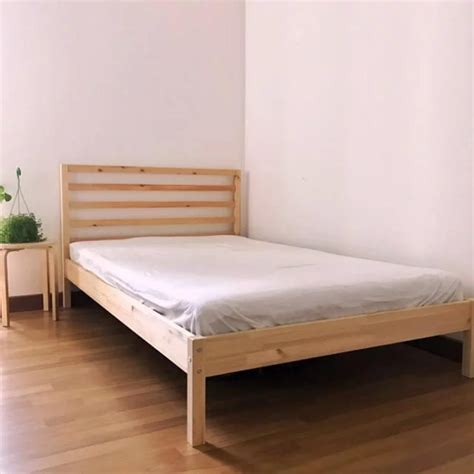 IKEA TARVA Super Single Bed Frame, Furniture, Beds & Mattresses on Carousell