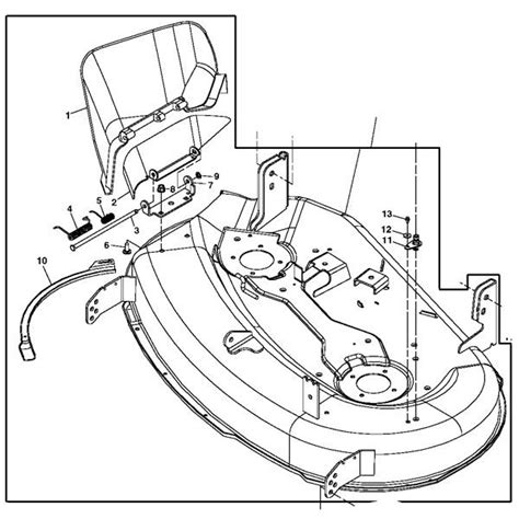 John Deere 38 Mower Deck Parts Diagram