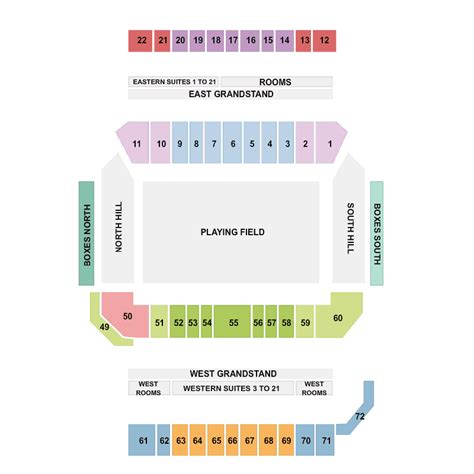 Mcdonald Jones Stadium Seating Plan Rows