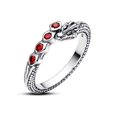 Pandora Game of Thrones Dragon Sparkling Ring Argento.com