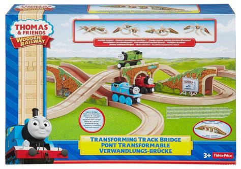 Thomas & Friends Train Engine Wooden Railway Transforming Track Bridge | eBay