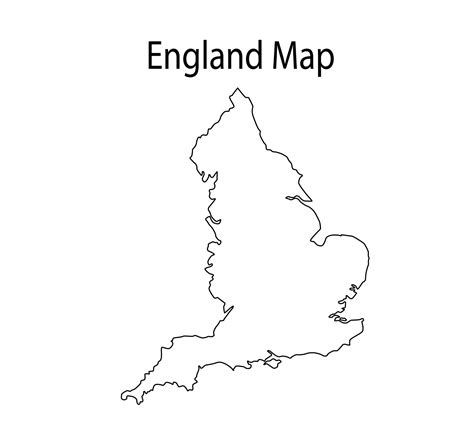 England Map Outline