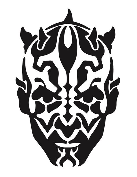 20+ Darth Maul Pumpkin Stencil – The Urban Decor