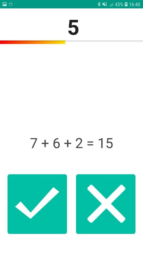 True or False - Free Math Game