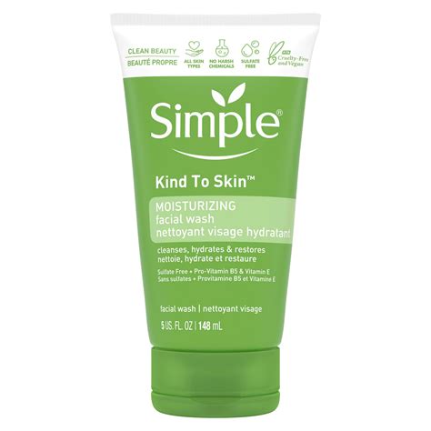 Simple Kind To Skin Moisturizing Facial Wash - Shop Cleansers & Soaps at H-E-B