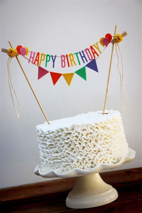 30+ Elegant Picture of Happy Birthday Cake Banner - davemelillo.com | Happy birthday cakes ...