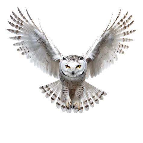 Beautiful Flying Snowy Owl Transparent Background, Bird, Beautiful ...