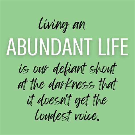 About An Abundant Life | An Abundant life