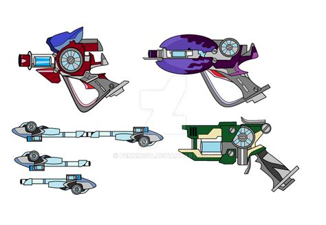 Slugterra-Blaster Set by PenKing14 on DeviantArt