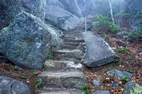 Peaks of Otter Hiking Trail on the Blue Ridge Parkway image - Free ...