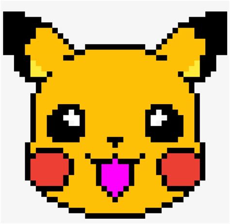 Minecraft Pixel Art Pokemon Pikachu - Pikachu pixel art tutorial show ...