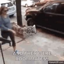 gif of the moment | Oh My God, They Were Roommates | Know Your Meme