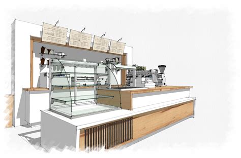 cafeteria style counter layouts | Coffee shops interior, Coffee bar design, Coffee shop design