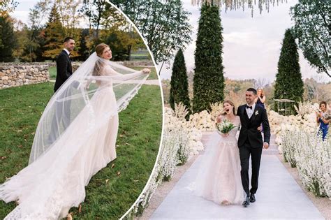 Jennifer Gates stuns in new wedding photos