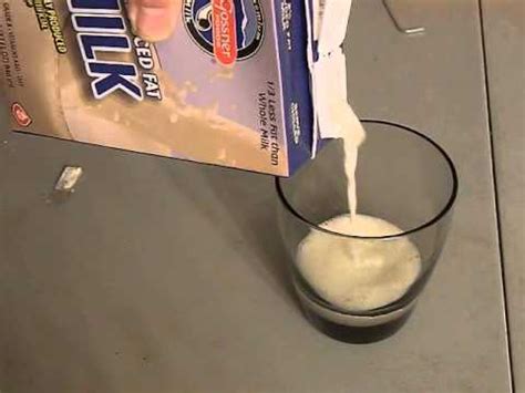 UHT milk for long term storage - expired milk taste test - YouTube