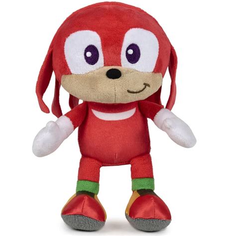 SONIC THE HEDGEHOG KNUCKLES THE ECHIDNA CUTE CUDDLY SOFT TOY 20cm