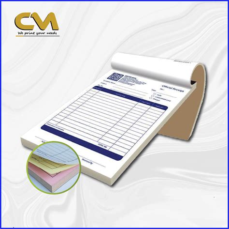 Bill Book – CM Office Printing