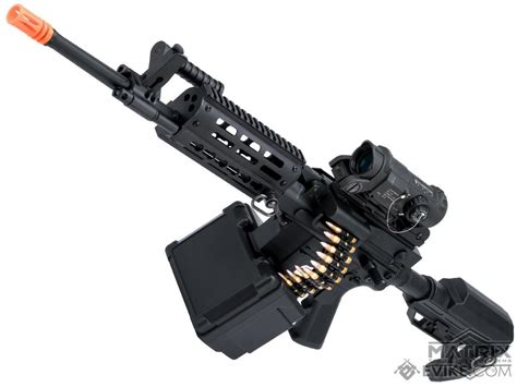 Matrix Golden Eagle AR LMG Airsoft AEG Light Machine Gun (Length: 16.25 ...