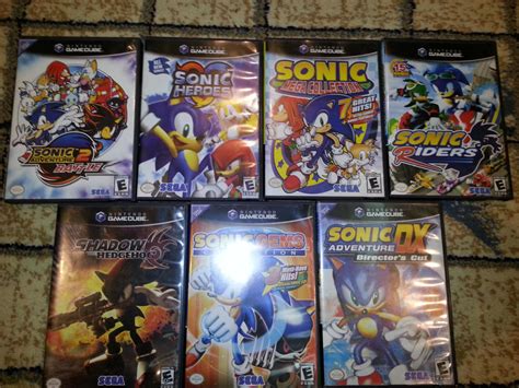 my sonic games collection GC by Just-Call-Me-Sonic on DeviantArt