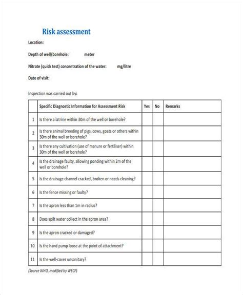 FREE 8+ Sample Supplier Assessment Forms in PDF | MS Word