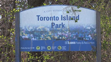 Toronto Islands Park on Lake Ontario - Travel Photography Stock Footage ...