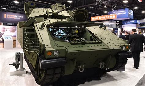 America's next tank unveiled (and it looks familiar): Bradley design first developed in the ...