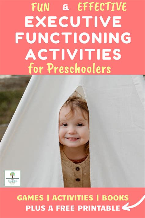 Executive Functioning Skills Activities for Preschoolers {that really ...