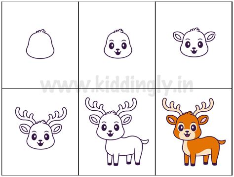 Update more than 125 cute reindeer drawing latest - vietkidsiq.edu.vn