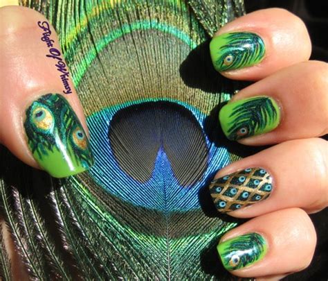 Peacock Nail Art Pictures, Photos, and Images for Facebook, Tumblr ...