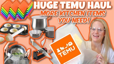HUGE TEMU KITCHEN HAUL | DON'T BUY ON TEMU BEFORE YOU WATCH THIS VIDEO ...