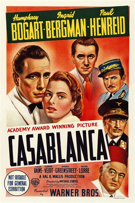 Casablanca | Casablanca, Award poster, Casablanca movie